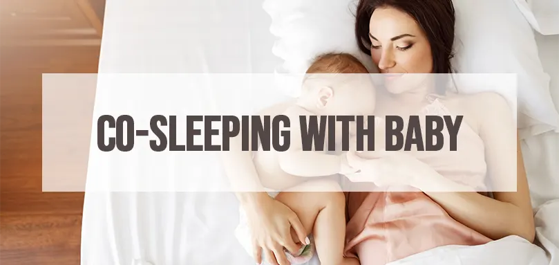 Imagen destacada de Co-sleeping with a baby.