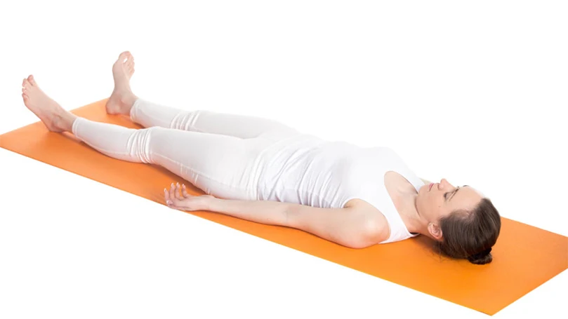 an image of savasana yoga pose