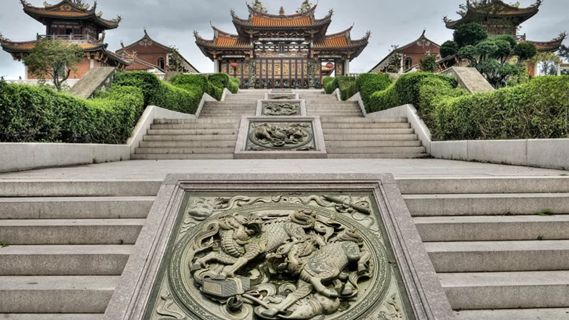 an image of a chinese temple