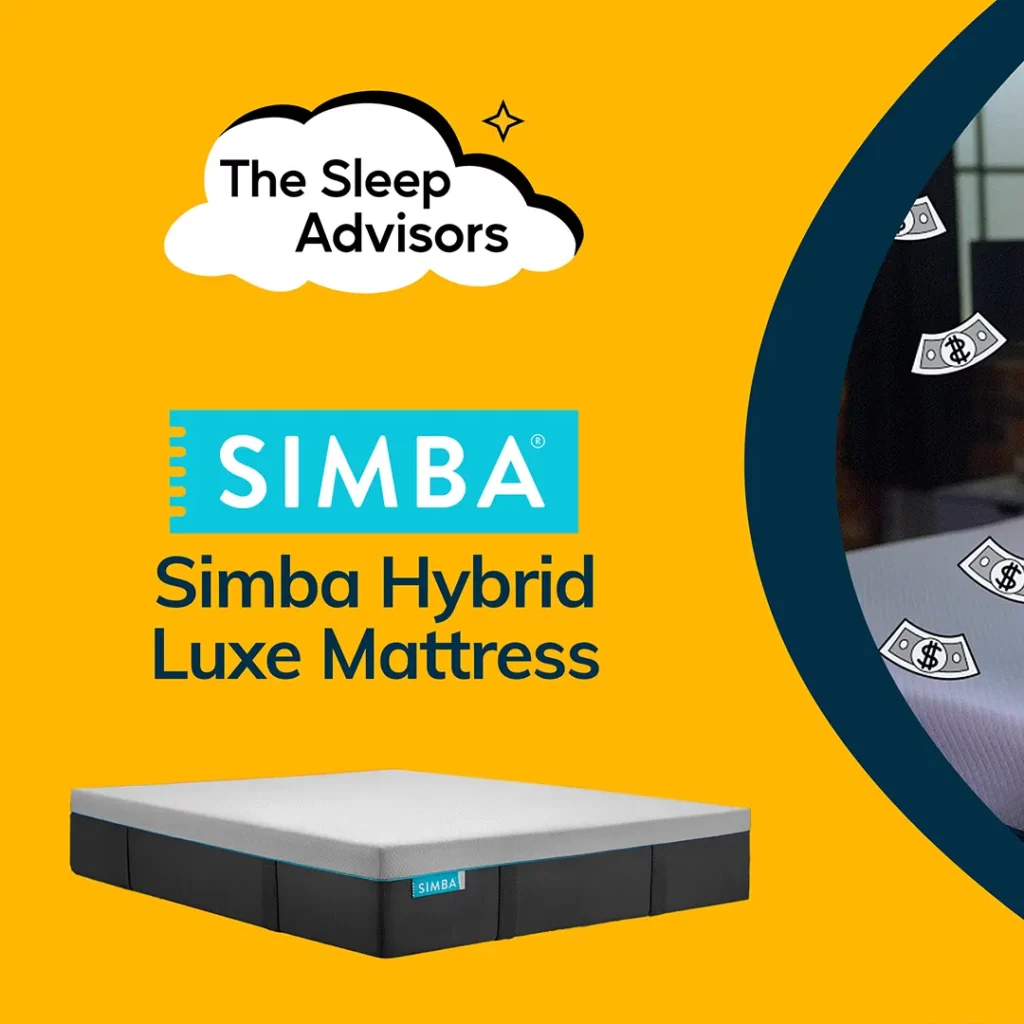 imagen destacada para Simba Hybrid Luxe Mattresss Review