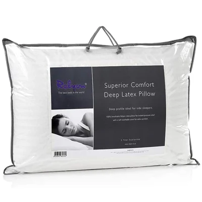 una imagen del producto Relyon Superior Comfort Deep Latex Pillow