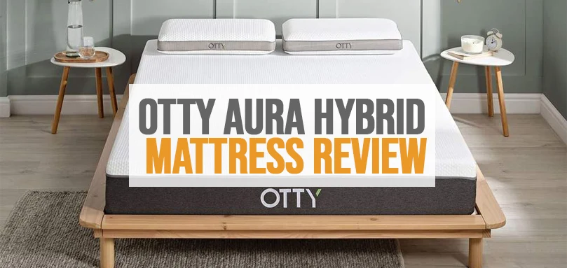 una imagen destacada de otty aura hybrid mattress review