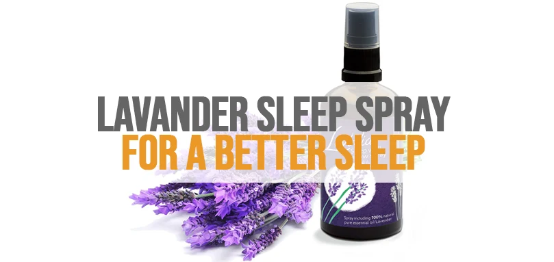 imagen destacada del spray de lavanda para dormir mejor