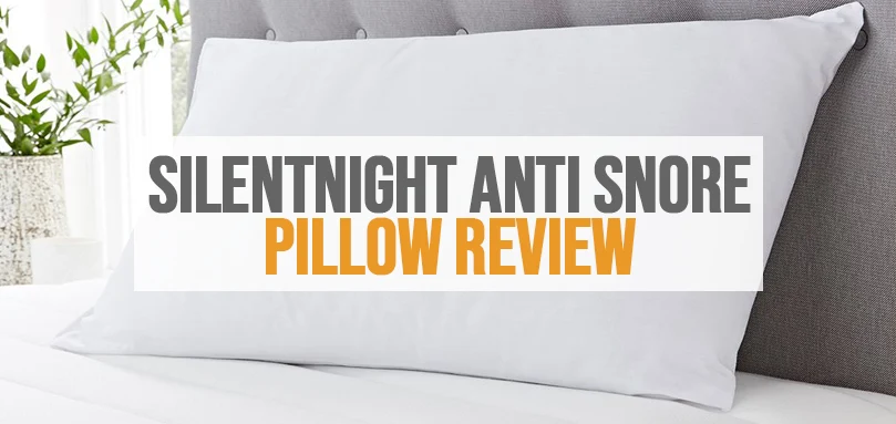 Imagen destacada de la reseña de la almohada Silentnight Anti Snore.