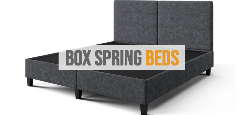 Imagen destacada de cama box spring.