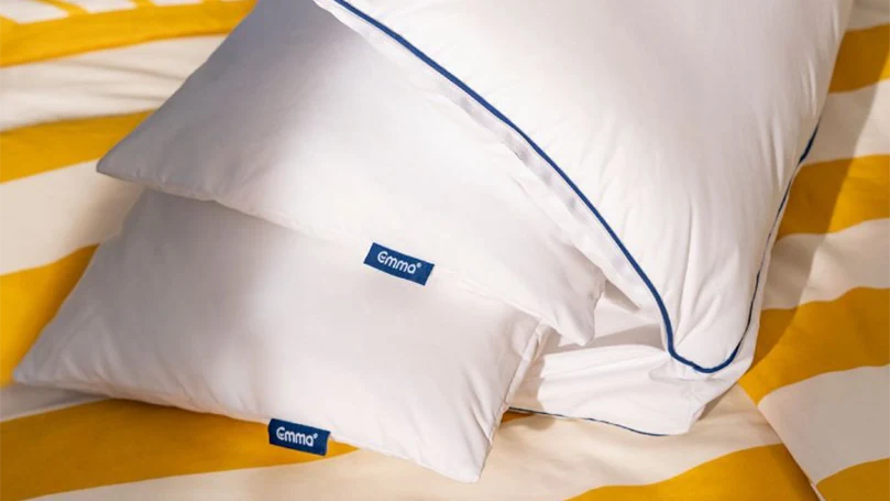 Una imagen de las fundas de almohada Emma Premium Microfibre.