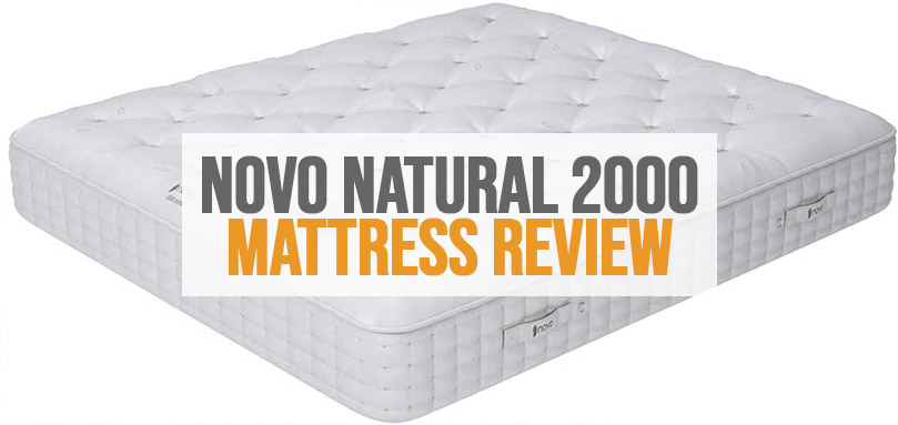 Imagen destacada de novo natural 2000 pocket orthopedic mattress review.