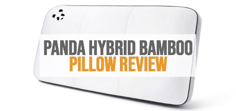 Imagen destacada de la revisión de la almohada de bambú híbrido panda.