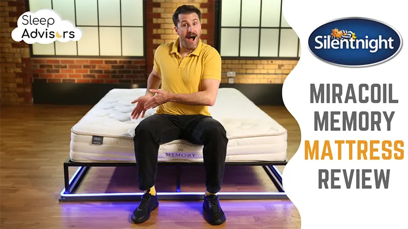 imagen destacada para Silentnight Miracoil Memory Mattress Review