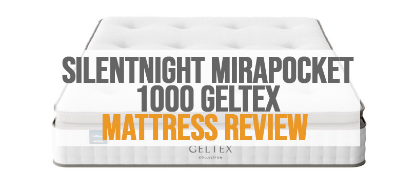 Imagen destacada de Silentnight Mirapocket 1000 Geltex Mattress Review.