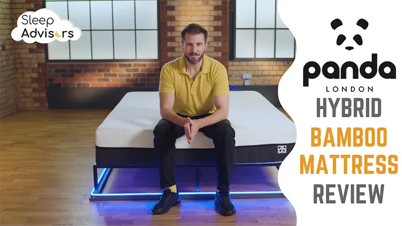 Imagen destacada para Panda Hybrid Bamboo Mattress Review