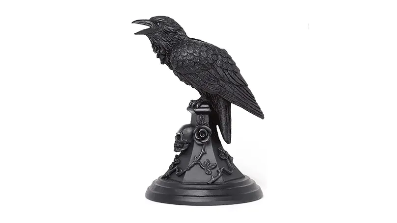 Imagen del producto Alchemy Poe's Raven Candle Stick