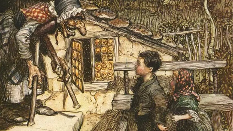 Una imagen de la portada de Hansel y Gretel