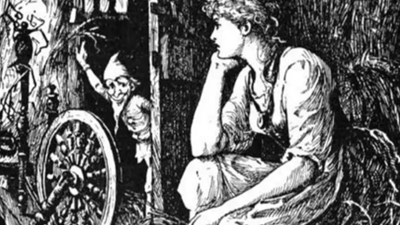 An image of the cover art for Rumpelstiltskin