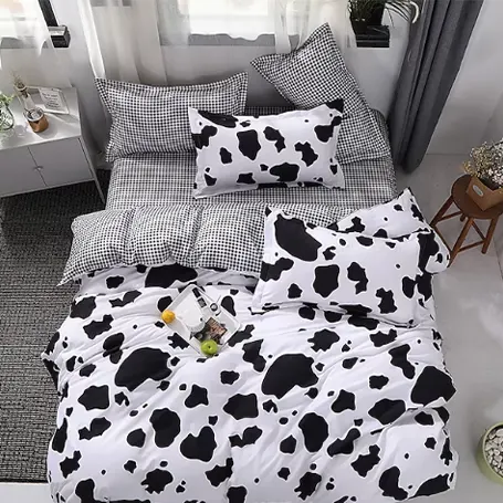 Funda nórdica con estampado de vaca Juegos de cama