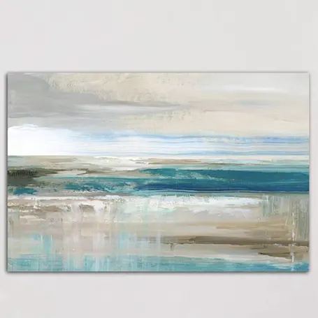 abstract-sea-wrapped-canvas-painting